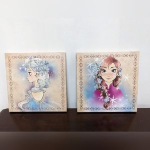 Disney Frozen Canvas prints - Elsa and Anna